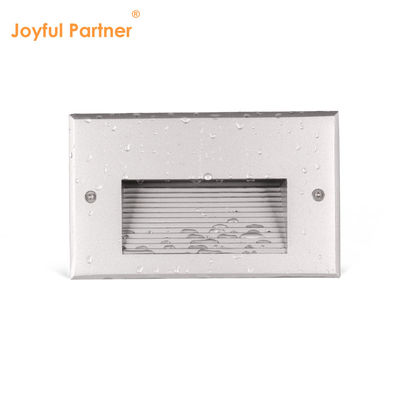 Lampu dinding LED IP65 persegi 12V 24V Cahaya dinding tangga LED putih hangat