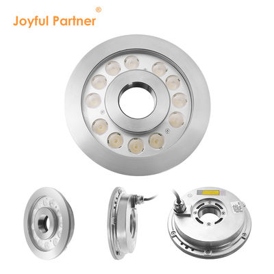 IP68 Lampu Air Mancur LED 36W Baja Ringan 3 In 1 RGB Lampu Bawah Air