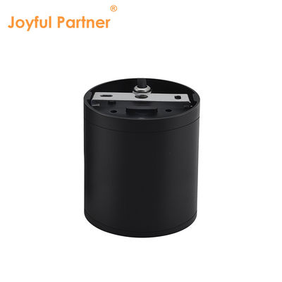 Lampu Silinder Terpasang Di Dinding Luar Ruangan LED Hitam Lampu Taman Luar Ruangan Kolom Bawah Cree COB Led 15W 3500K