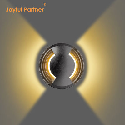 Ultra Thin IP67 Waterproof Recessed 2W LED Outdoor Inground Lighting SS316 Cover Untuk Jalan Taman