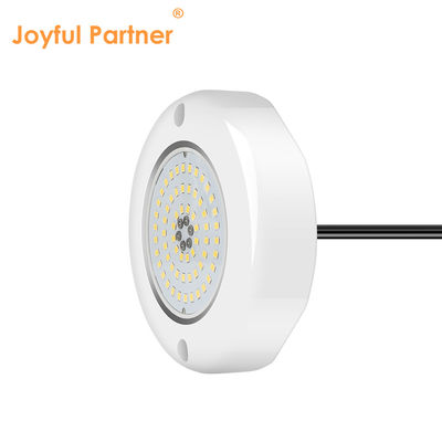 Lampu kolam renang bertulang Par56 dengan bahan ABS PC Dia 110mm 6W 10W IP68 Waterproof AC12v Inbuilt Contant Current Driver