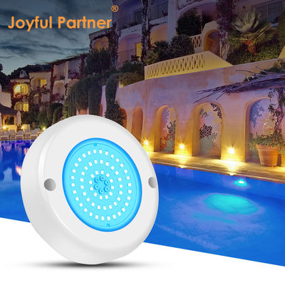 Lampu kolam renang bertulang Par56 dengan bahan ABS PC Dia 110mm 6W 10W IP68 Waterproof AC12v Inbuilt Contant Current Driver