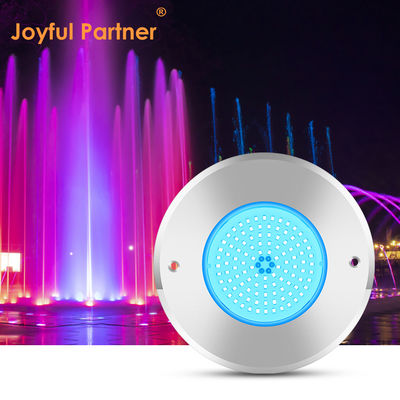 316L stainless steel lampu kolam renang tanah DIA 160mm * 32mm AC12v Dengan remote controller