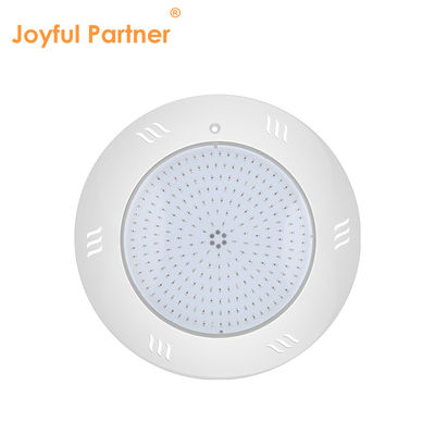 Lampu bawah air IP68 dipasang di dinding Kontrol jarak jauh Multicolor Swimming LED Pool Light ABS