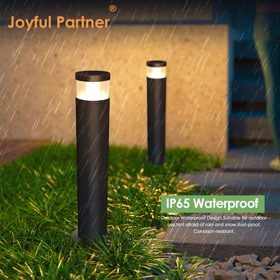 Tegangan Rendah Outdoor Bollard LED Lawn Garden Light RA92 BRIDGELUX LED 600MM Tinggi untuk Landscape Yard Pathway
