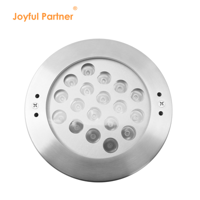 Lampu kolam renang bawah air Waterproof IP68 12V stainless steel 18W 36W LED Single Color Sertifikasi CE ROHS