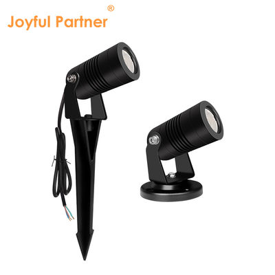 Joyful Partner Lampu Sorot Taman Led Luar Ruangan 6W COB DC12V/DC24V 3000K Putih Hangat untuk Jalan Jalan Taman