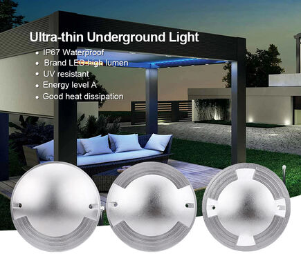 Side Emitting Inground Light Pure Aluminum 6063 Housing 10W OSRAM SMD With Plastic Back Box