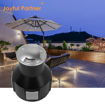 LED Inground Light Strong Load Bearing LED Drive Lebih dari 316 stainless steel front ring SMD LED Dengan ABS Mounting Sleeve