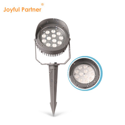 Lampu Sorot Taman LED 12W 24W 36W Driver DMX512 Terpasang DC24V RGB3in1 Bodi Lampu Aluminium Hitam Rumah Aluminium Untuk Penerangan Pohon