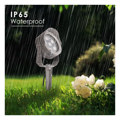 Lampu Taman Spot LED Angle Beam Adjustable Aluminium Lampiran untuk aksen taman